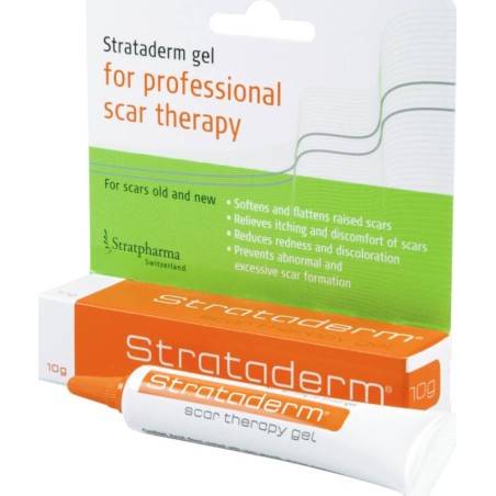 Stratpharma Strataderm Gel Γέλη Σιλικόνης κατά των Ουλών, 10gr | Πρώτες Βοήθειες - Αγορά Online