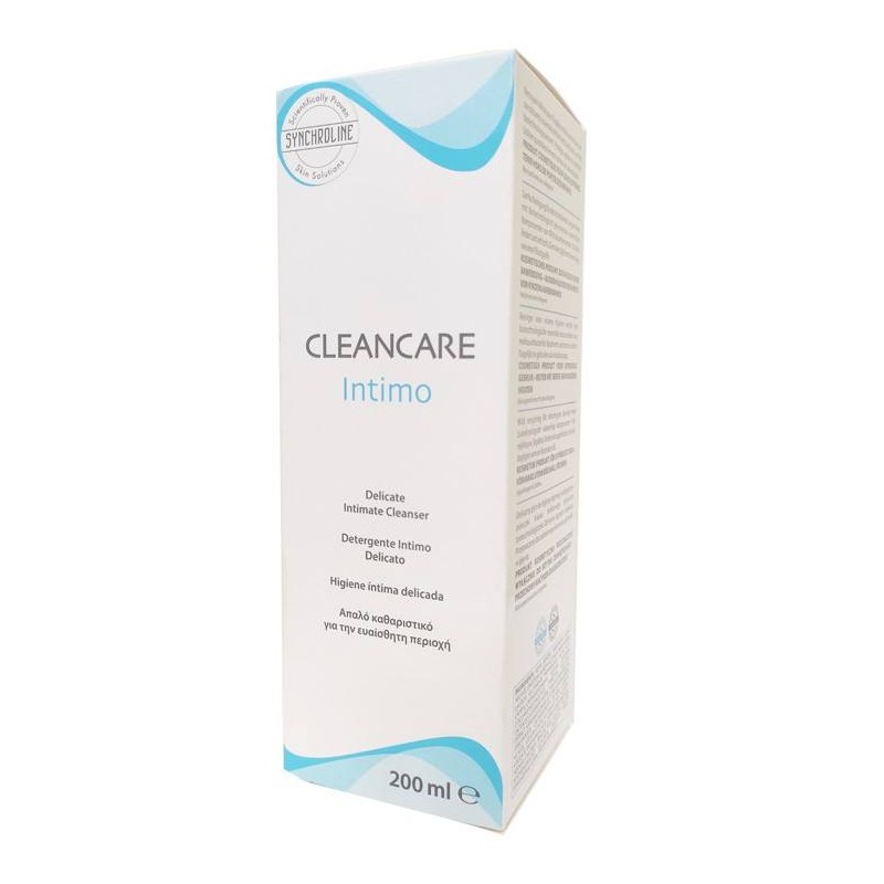 Synchroline Cleancare Intimo Απαλό Καθαριστικό για την Ευαίσθητη Περιοχή, 200ml | Χωρίς Ντροπή - Αγορά Online