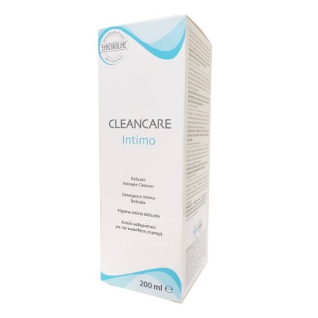 Synchroline Cleancare Intimo Απαλό Καθαριστικό για την Ευαίσθητη Περιοχή, 200ml | Χωρίς Ντροπή - Αγορά Online