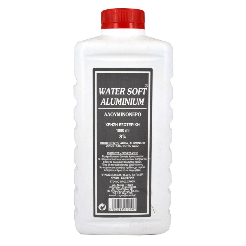 Syndesmos Water Soft Aluminium 8% Αλουμινόνερο, 1L
