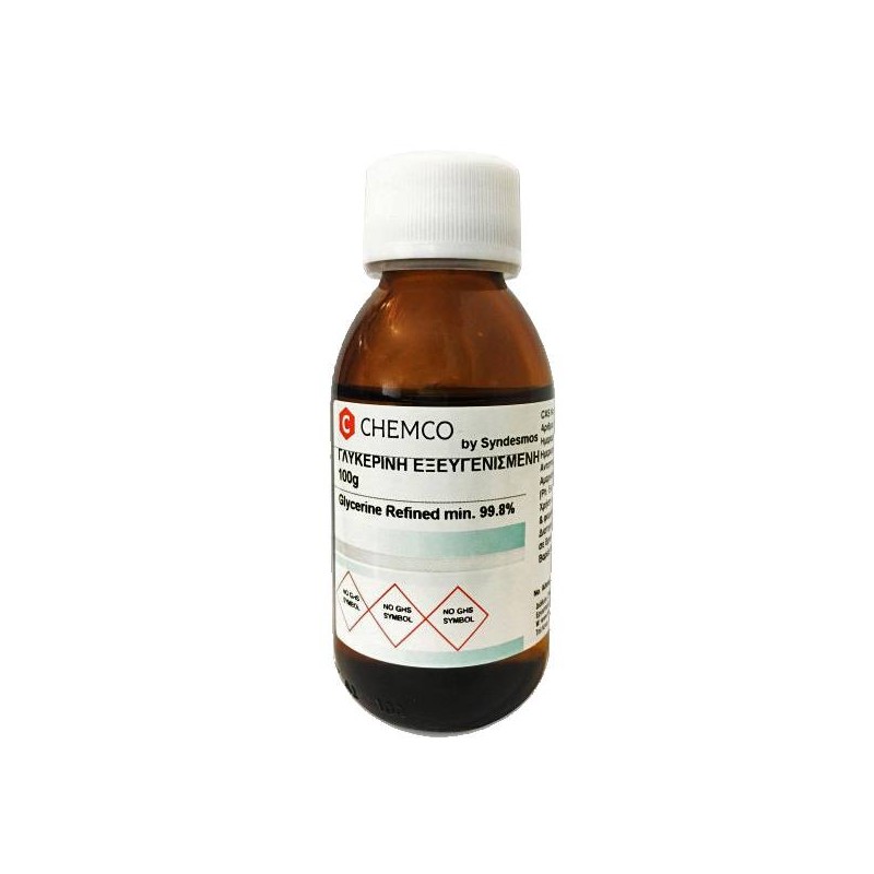 Chemco Glycerine Refined, Γλυκερίνη Εξευγενισμένη, 100g | Συσκεύες - Αναλώσιμα - Αγορά Online