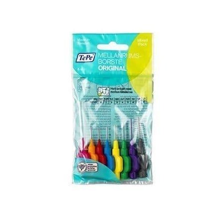 TePe Mixed Pack Μεσοδόντια Βουρτσάκια 8τεμ, διάφορα χρώματα. - Προϊόν Στοματικής Υγιεινής | Στοματική Υγιεινή