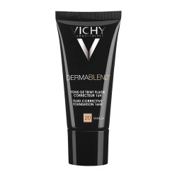 Vichy Dermablend Make Up Fluid No.20 Vanilla Διορθωτικό Fond de Teint Προσώπου με λεπτόρευστη υφή, για όλους τους τύπους επιδερμ
