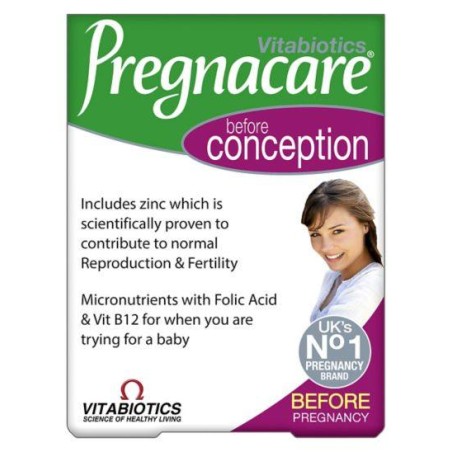 Vitabiotics Pregnacare Before Conception, 30 ταμπλέτες | Γενικά - Αγορά Online