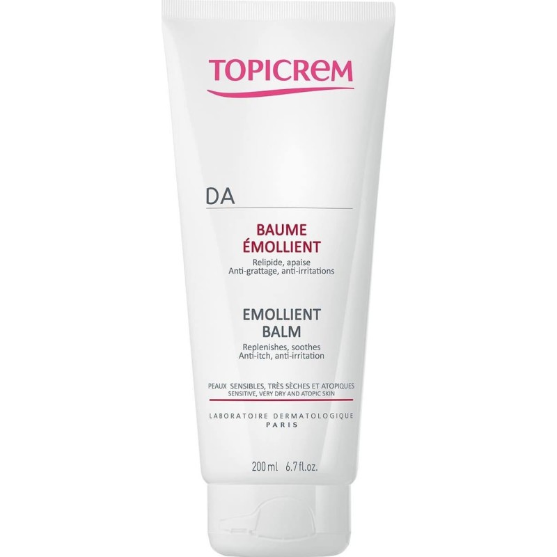 Topicrem Atopic Skin DA Emollient Balm Μαλακτικό Βάλσαμο για το Ατοπικό Δέρμα, 200ml