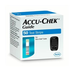 Accu chek Guide Test Strip, Ταινίες Μέτρησης Σακχάρου, 50 Τεμάχια | Συσκεύες - Αναλώσιμα - Αγορά Online