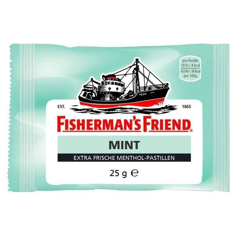 Fisherman's Friend Mint Καραμέλες με Δυνατή Γεύση Μέντας, 25gr | Πονόλαιμος - Αγορά Online