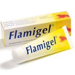 Flamigel, Υδροενεργό επίθεμα, σε μορφή gel, ιδανικό για την αντιμετώπιση πληγών και εγκαυμάτων, 50gr | Πρώτες Βοήθειες - Αγορά O