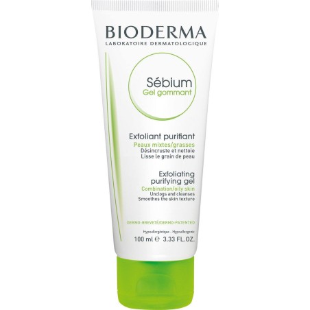 BIODERMA Sebium Gel Gommant / Exfoliating Gel 100ml | Χωρίς Ντροπή - Αγορά Online