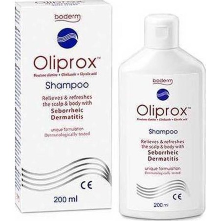 Boderm Oliprox Shampoo Σαμπουάν για την Αντιμετώπιση της Σμηγματορροϊκής Δερματίδας στο Τριχωτό της Κεφαλής, 200ml