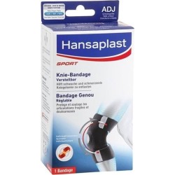 Hansaplast Adjustable Knee Support ONE SIZE, 1TMX