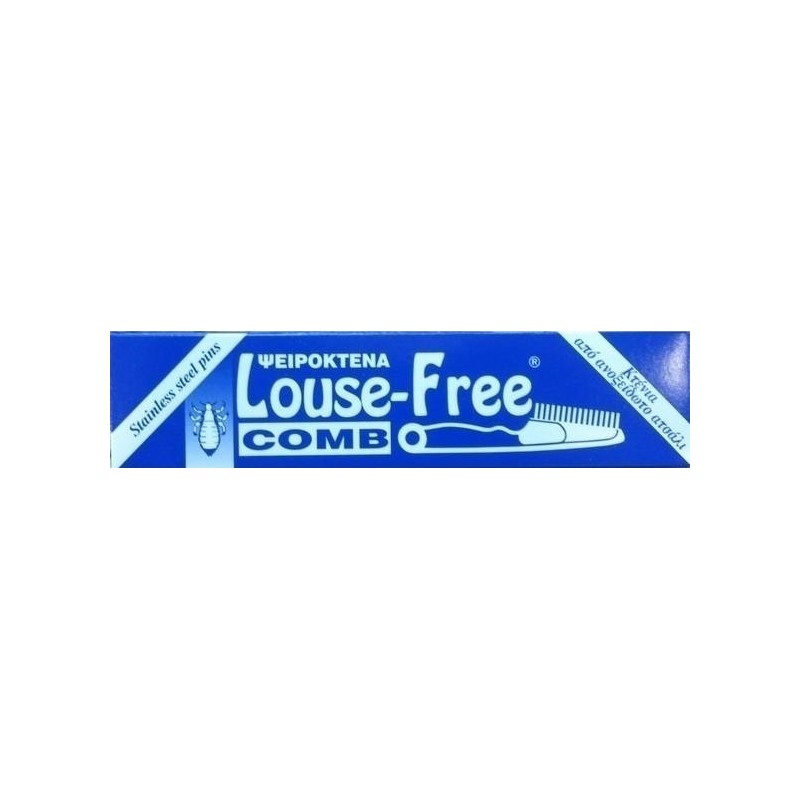 Technofarm Hellas Louse Free Comb Ψειρόκτενα από Ανοξείδωτο Ατσάλι για την Απομάκρυνση των Ψειρών, 1 τεμάχιο