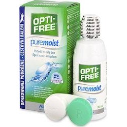 Alcon Opti free Pure Moist Hydraglyde Travel Pack Υγρό Φακών Επαφής, 90ml