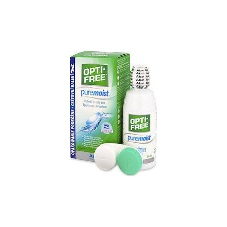 Alcon Opti free Pure Moist Hydraglyde Travel Pack Υγρό Φακών Επαφής, 90ml