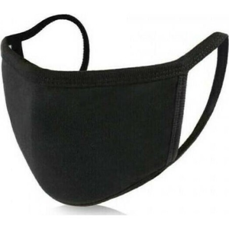 Anatomic Help Υφασμάτινη Non-woven Μάσκα με Φίλτρο Large Μαύρη 1τμχ