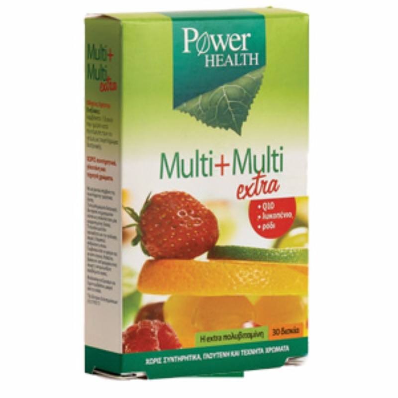 POWER HEALTH Multi+Multi extra 30 caps | Βιταμίνες Α-Ζ - Αγορά Online