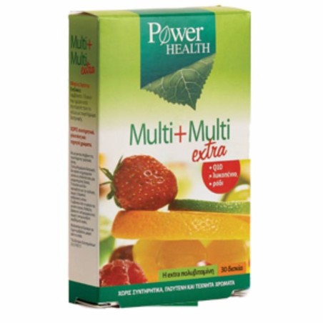 POWER HEALTH Multi+Multi extra 30 caps | Βιταμίνες Α-Ζ - Αγορά Online