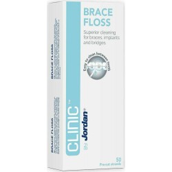 Jordan Clinic Brace Floss Pre-cut 50pcs