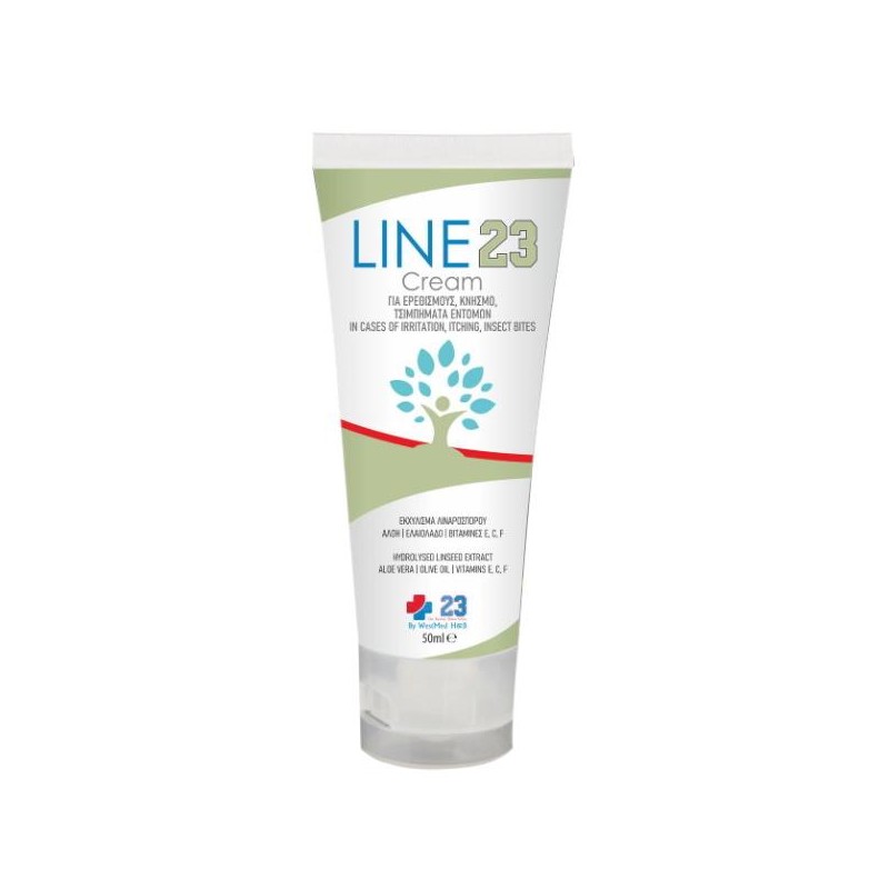 Line 23 Cream 50 ml για ερεθισμούς και τσιμπήματα
