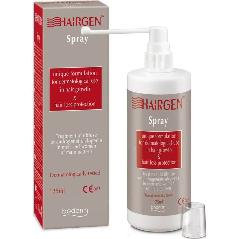 Boderm Hairgen Spray Σπρέι κατά της Τριχόπτωσης, 125ml