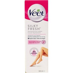 Veet Silk&Fresh Αποτριχωτική Κρέμα για Κανονική Επιδερμίδα, 100ml | Σώμα - Αγορά Online