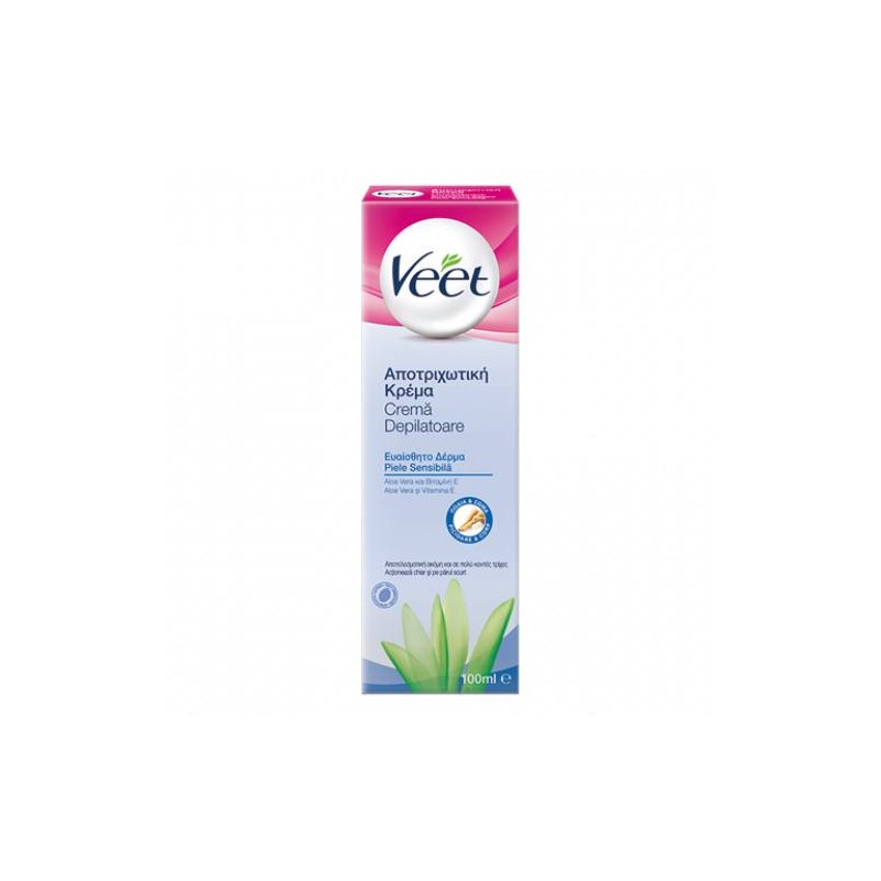 Veet Αποτριχωτική Κρέμα Για Ευαίσθητο Δέρμα 100ml | Σώμα - Αγορά Online