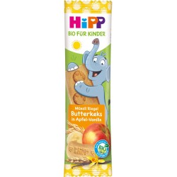 Hipp Μπισκοτόμπαρα με Μήλο & Βανίλια 20gr