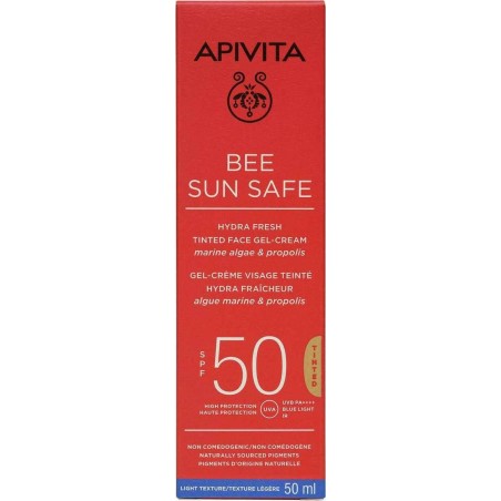 Apivita Bee Sun Safe Hydra Fresh Tinted Face Cream SPF50 50ml