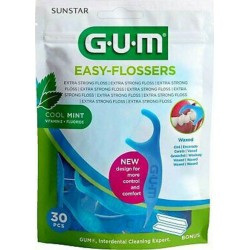 GUM 890 Easy Flossers Σε Σακουλάκι 30τμχ - Οδοντικό Νήμα | Στοματική Υγιεινή