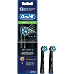 Oral-B Cross Action Black 2τμχ