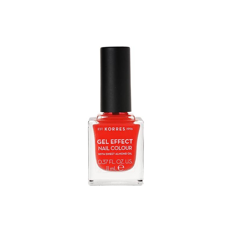Korres Gel Effect Nail Colour 45 Coral,11ml