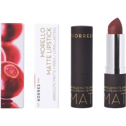 Korres Morello Matte Lipstick 55 Burgundy Leather