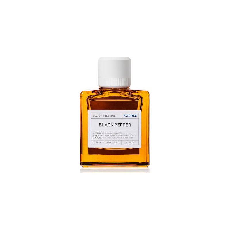 Korres Black Pepper Eau de Toilette 50ml