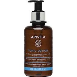 Apivita Tonic Lotion Καταπραϋντική & Ενυδατική Λοσιόν Με Μέλι & Λεβάντα 200ml