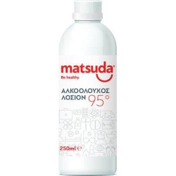 Syndesmos Matsuda Αλκοολούχος Λοσιόν 95 Βαθμών 250ml