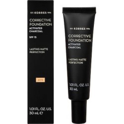 Korres Activated Charcoal Corrective Foundation ACF2 30ml
