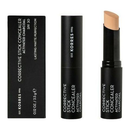 Korres Corrective Concealer Activated Charcoal SPF30 ACS3 3.5gr