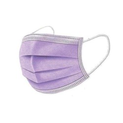 SYNMASK ΜΑΣΚΕΣ ΠΡΟΣΩΠΟΥ ΙΑΤΡΙΚΕΣ 3PLY ΛΙΛΑ 10ΤΜΧ ΜΕ ΛΑΣΤΙΧΟ