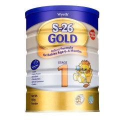 Wyeth Γάλα σε Σκόνη S-26 Gold I 0m+ 400gr