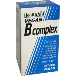 Health Aid Vegan B-Complex 60 ταμπλέτες