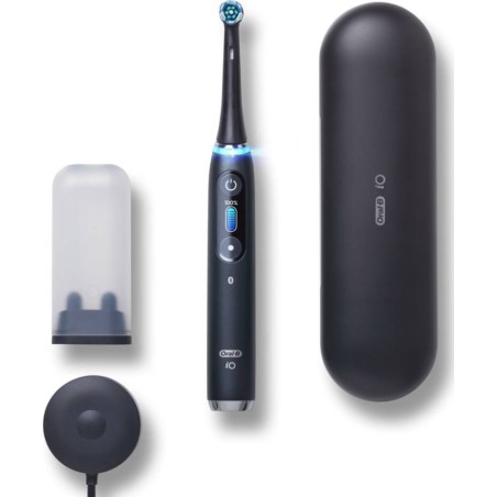 Oral-B iO Series 9N Ηλεκτρική Οδοντόβουρτσα με Χρονομετρητή και Αισθητήρα Πίεσης Black Onyx