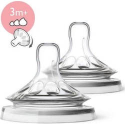 Philips Natural Nipple from Adjustable Flow Silicone 2pcs
