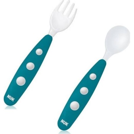 Nuk Easy Learning Spoon Set - Mini Fork, 8m +