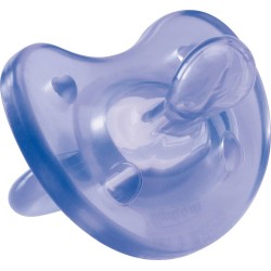 Chicco Physio Soft 6-16m (02712310) Πιπίλα Όλο Σιλικόνη, 1 τεμάχιο