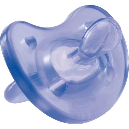 Chicco Physio Soft 6-16m (02712310) Πιπίλα Όλο Σιλικόνη, 1 τεμάχιο