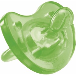 Chicco Physio Soft, All Green Silicone, 12m + 1pc