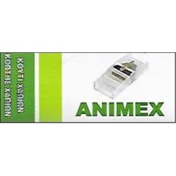 Animex Θήκη Χαπιών με Κόφτη σε Διάφανο χρώμα