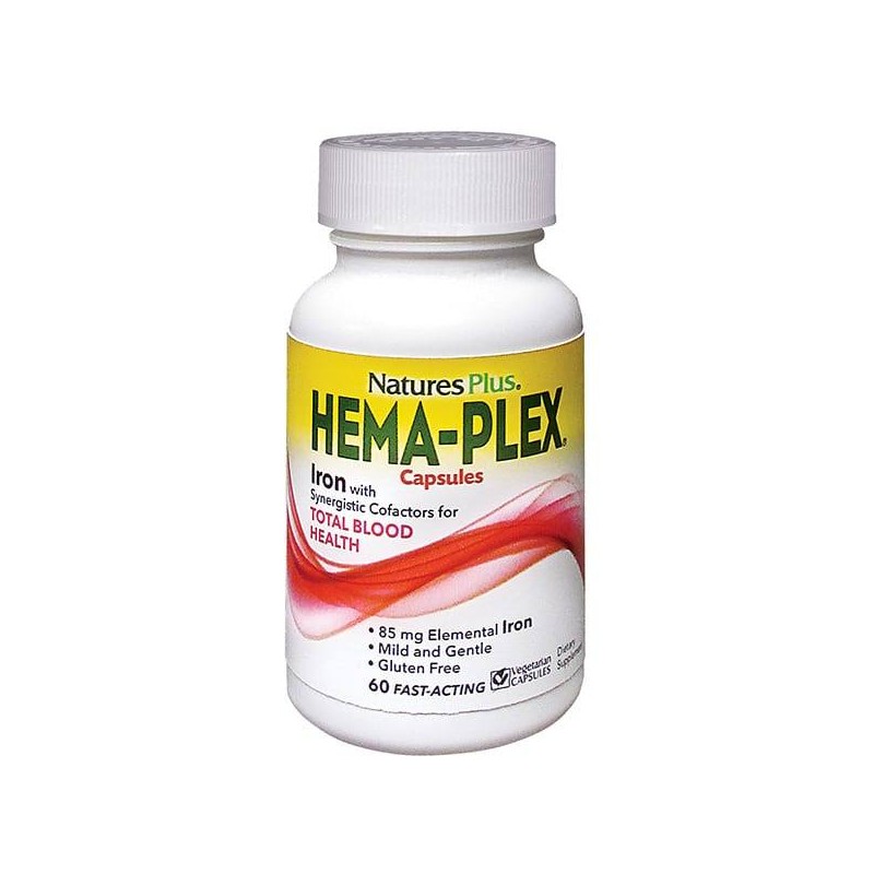 Nature's Plus, Ηema Plex, 60 vcaps