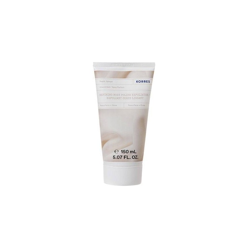 Korres Unscented Refining Body Polish Exfoliator 150ml