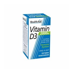 Health Aid Vitamin D3 2000iu 120 φυτικές κάψουλες